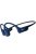 Shokz Openrun Bone Conduction Open-Ear Endurance Bluetooth Headset Blue