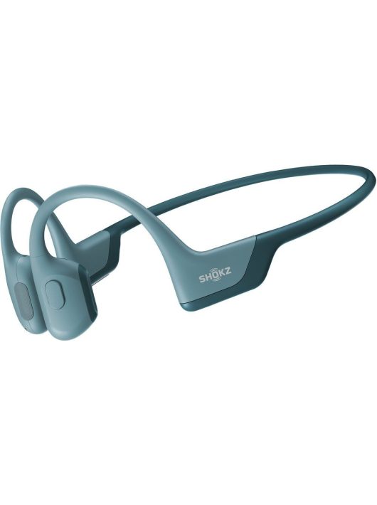 Shokz Openrun Pro Bone Conduction Open-Ear Endurance Bluetooth Headphones Blue