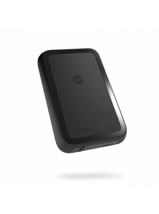 Zens Magnetic Dual 4000mAh Powerbank Black with stand