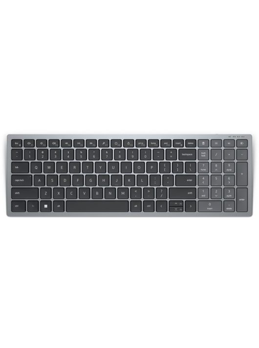 Dell KB740 Compact Multi-Device Wireless Keyboard Titan Gray HU