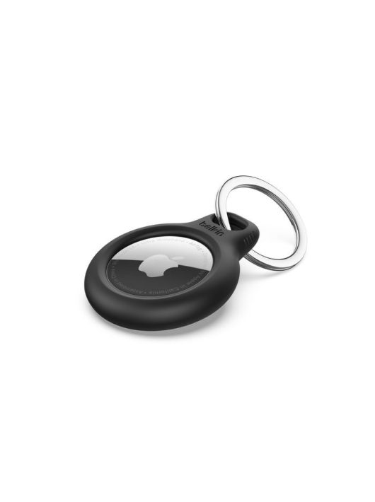 Belkin Secure Holder with Key Ring for AirTag 2-Pack Black