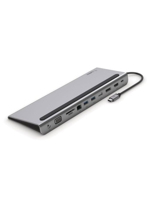 Belkin Connect USB-C 11-in-1 Multiport Dock Grey