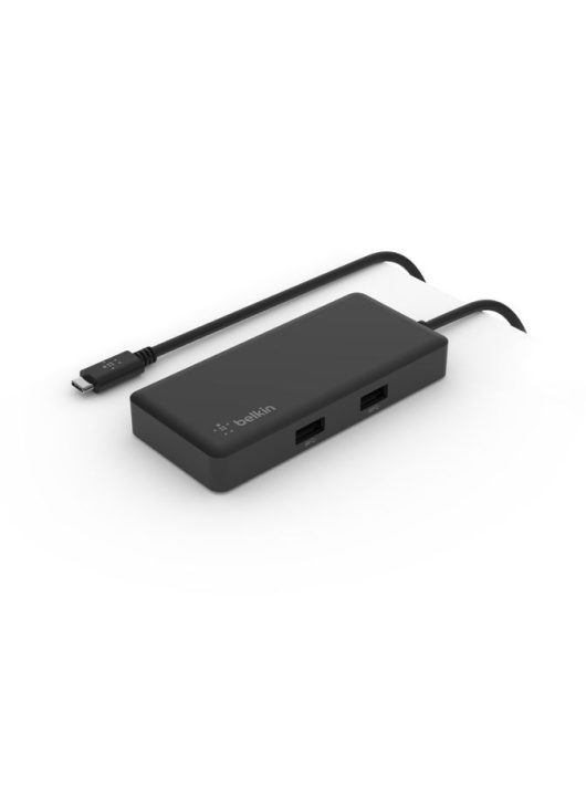 Belkin Connect USB-C 5-in-1 Multiport Adapter Black