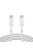 Belkin BoostCharge Braided USB-C to USB-C Cable 1m White