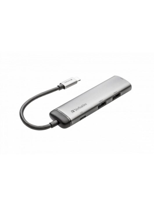 Verbatim USB-C Multiport Hub USB 3.0 | HDMI Silver