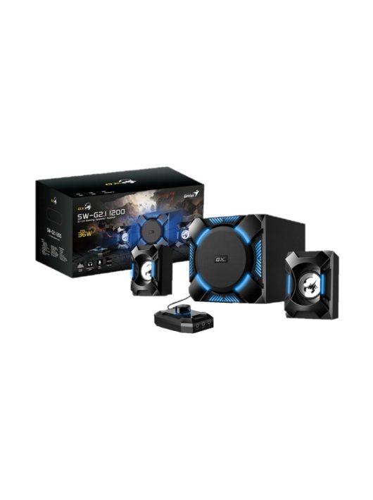 Genius SW-G2.1 1200 Gaming Speaker Black/Blue