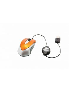 Verbatim Go Mini Optical Travel Mouse Volcanic Orange