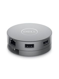 Dell DA310 7-in-1 USB-C Multiport Adapter Grey