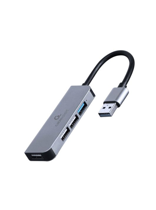 Gembird UHB-U3P1U2P3-01 4-port 1xUSB3.1 + 3xUSB2.0 Aluminium