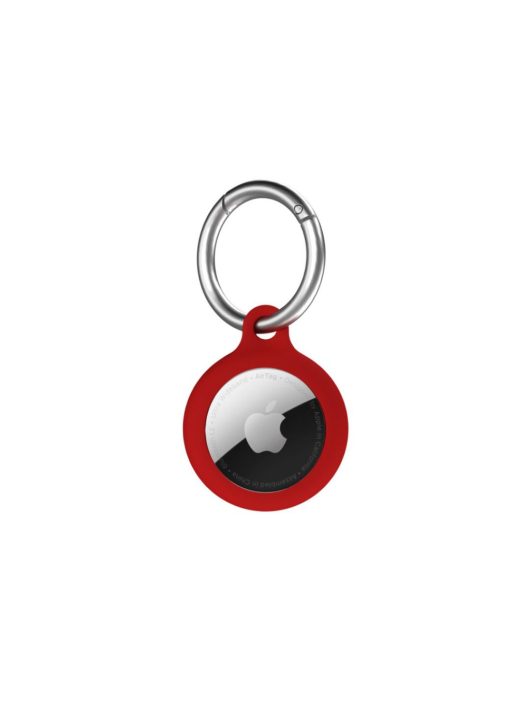 Next One Silicone Key Clip for AirTag Ballet Red