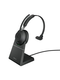   Jabra Evolve2 65 UC Mono Bluetooth Headset + Charging Station Black