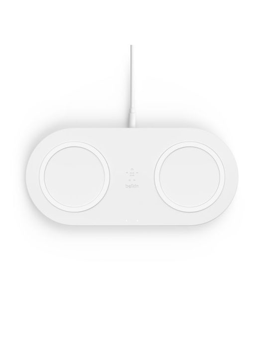 Belkin BoostCharge Dual Wireless Charging Pads White