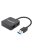 Manhattan SuperSpeed USB 3.0 Hub Black