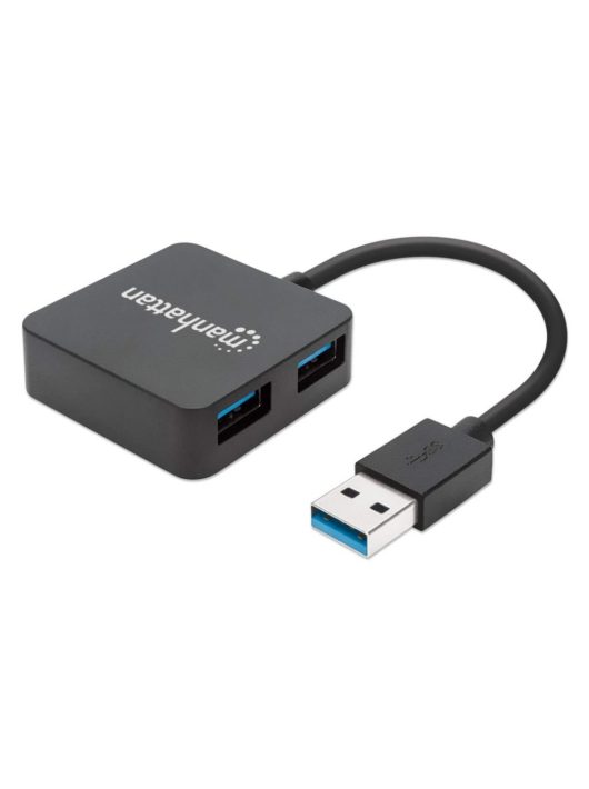 Manhattan SuperSpeed USB 3.0 Hub Black