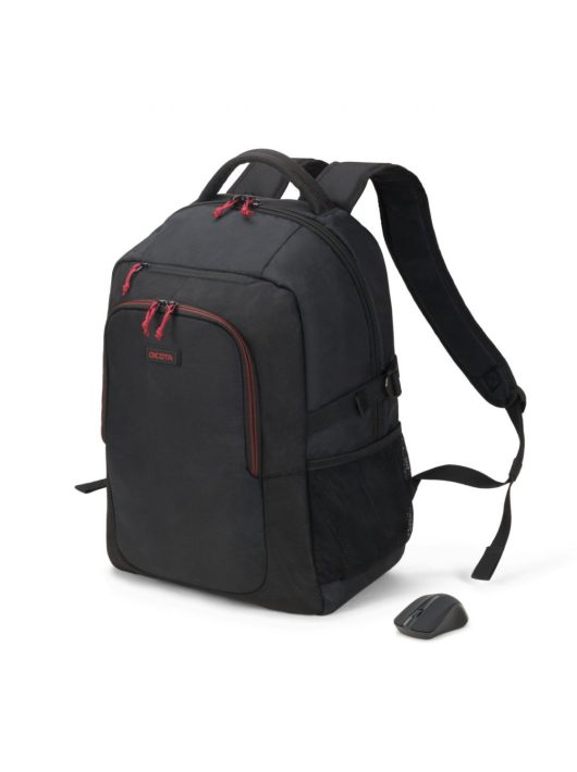 Dicota Laptop Backpack Gain Wireless Mouse Kit 15,6" Black