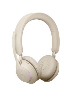 Jabra Evolve2 65 MS Teams Stereo Bluetooth Headset Beige