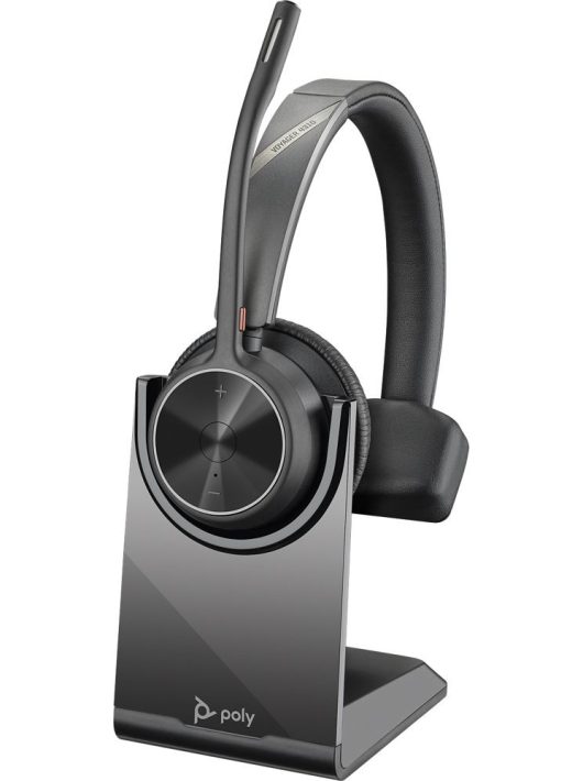 Poly Plantronics Voyager 4320-M Wireless Bluetooth Headset Black