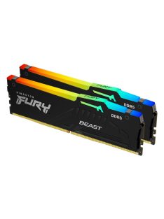 Kingston 16GB DDR5 6000MHz Kit(2x8GB) Fury Beast RGB Black