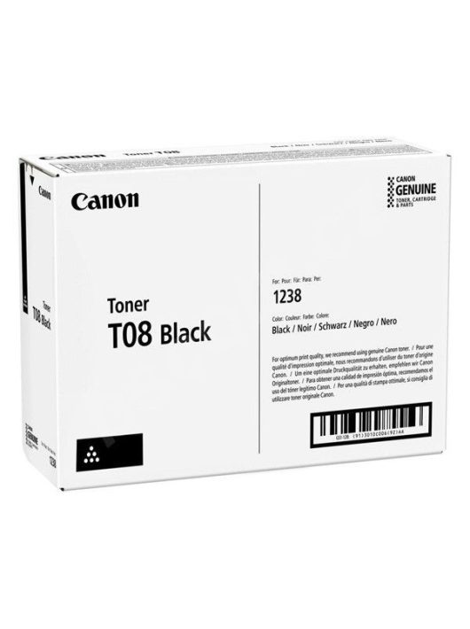 Canon 1238 (T08) Black toner