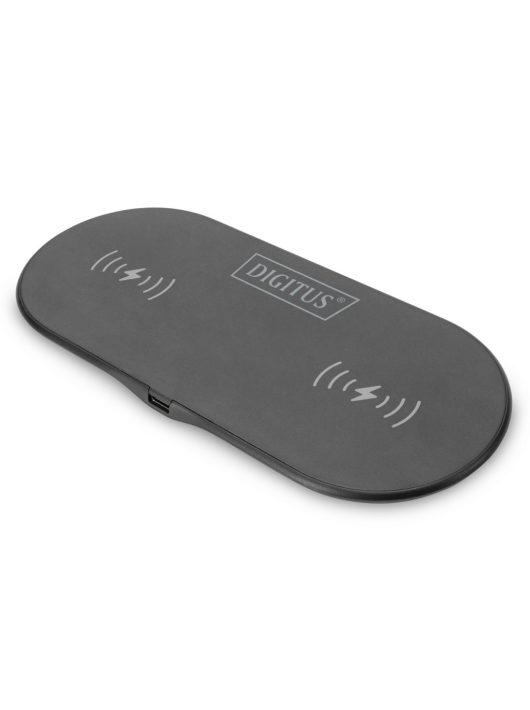 Digitus Wireless Charging Pad Duo 15W Black