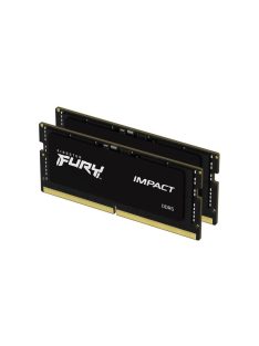   Kingston 64GB DDR5 5600MHz Kit(2x32GB) SODIMM Fury Impact Black