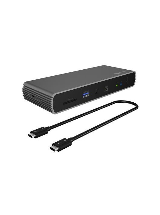 Raidsonic IcyBox IB-DK8801-TB4 10 in 1 Thunderbolt 4 Dock with PD 100W