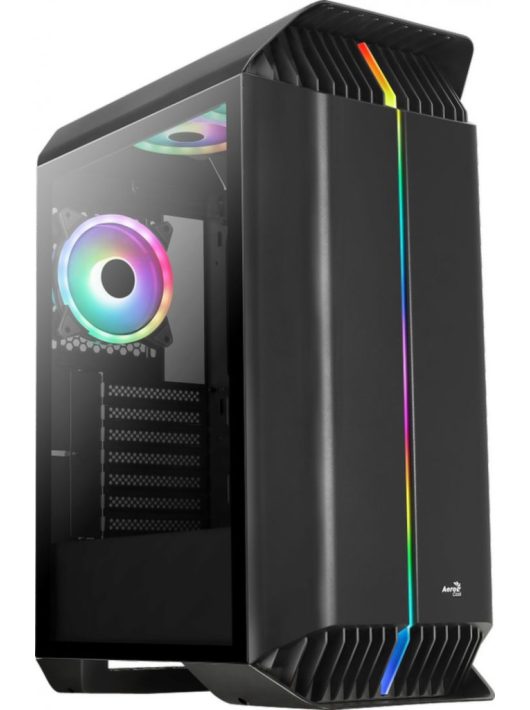 Aerocool Gladiator Duo-G-BK-v1? ARGB Tempered Glass Black