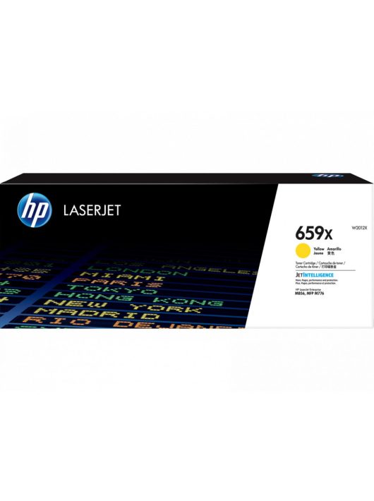 HP 659X Yellow toner