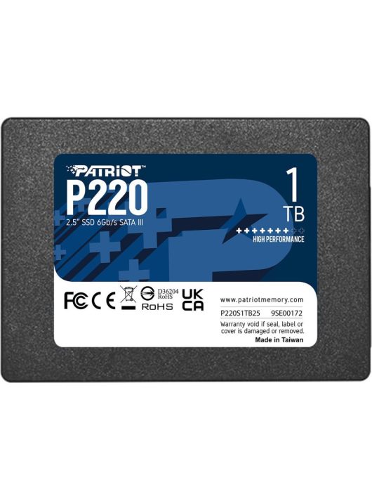 Patriot 1TB 2,5" SATA3 P220