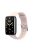 FIXED Silicone Strap for Xiaomi Mi Smart Band 7 Pro, pink