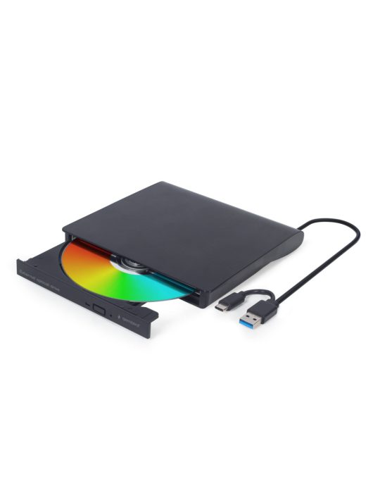 Gembird DVD-USB-03 Slim DVD-Writer Black BOX