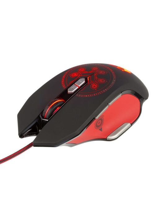 KONIX Drakkar Heimdall Gaming mouse Black/Red