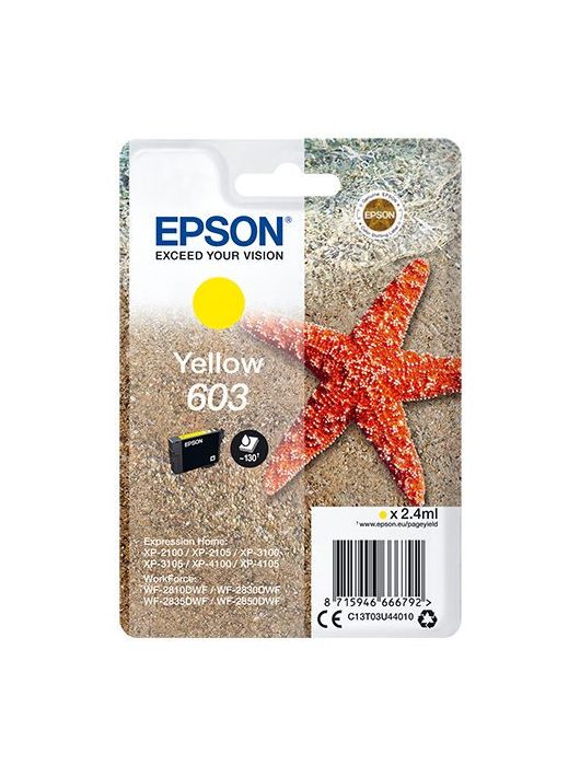 Epson T03U4 (603) Yellow tintapatron