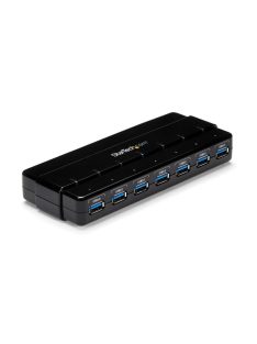 Startech 7-portos USB3.0 HUB Black