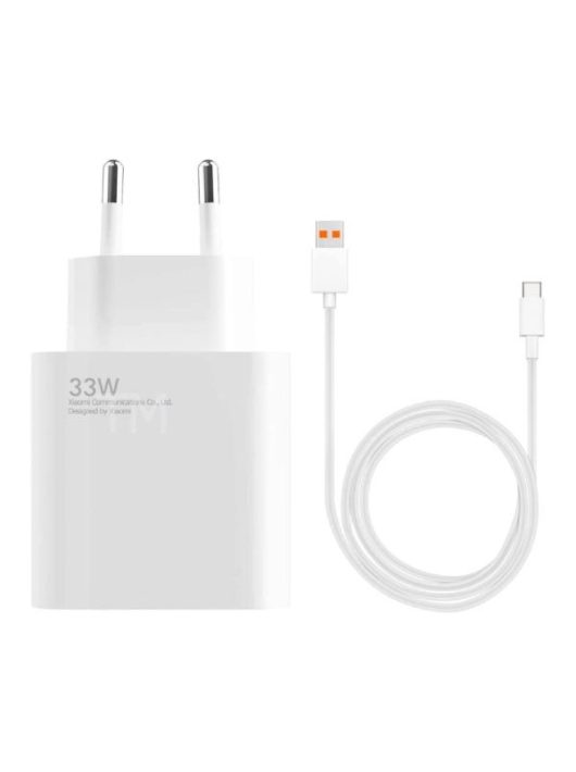 Xiaomi 33W Charging Combo (Type-A) Wall Charger White