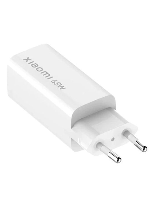 Xiaomi 65W GaN Charger (Type-A + Type-C) Wall Charger White