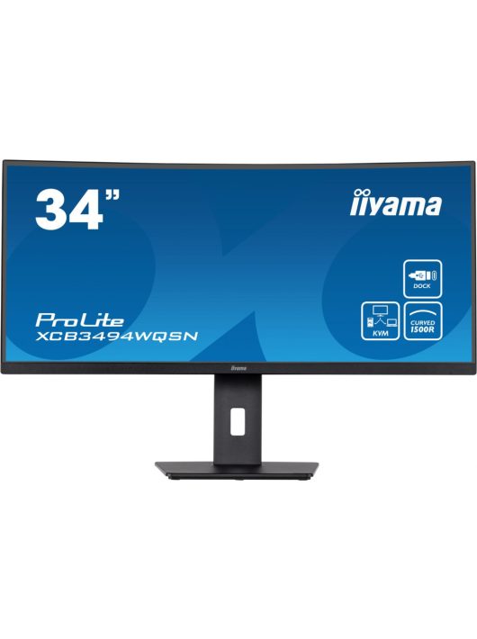 iiyama 34" ProLite XCB3494WQSN-B5 LED Curved