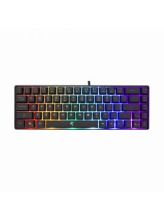 White Shark Ronin RGB Gaming keyboard Black HU