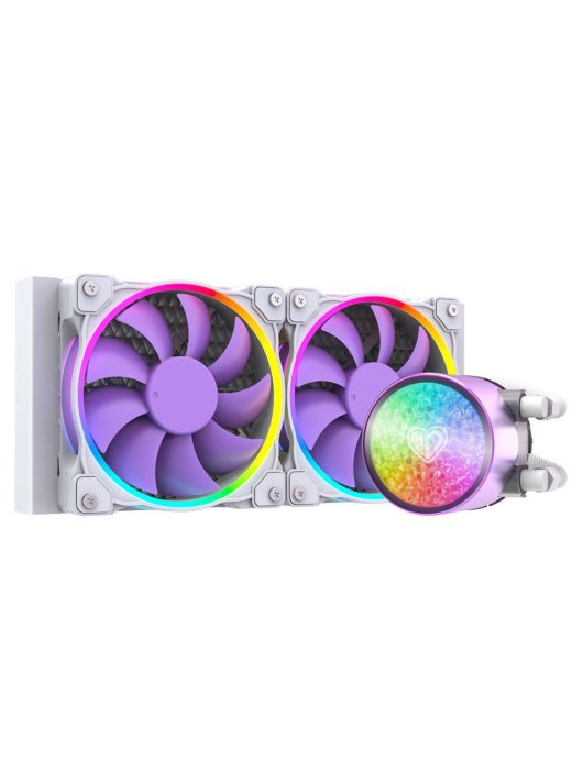 ID-COOLING PINKFLOW 240 DIAMOND PURPLE