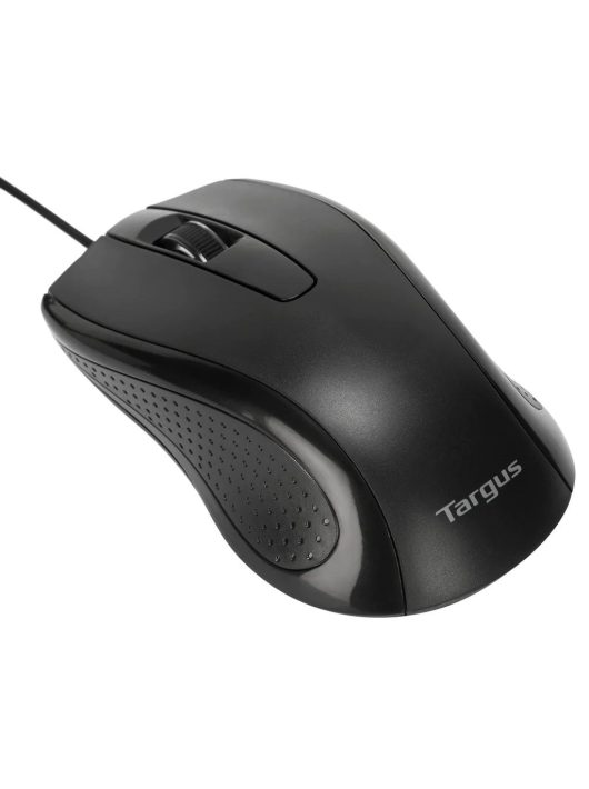 Targus Full-Size Optical Antimicrobial Wired Mouse Black