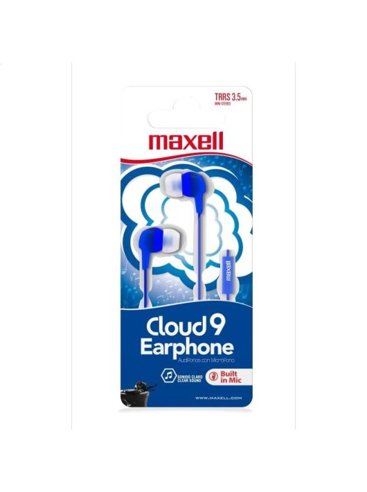 Maxell EB-CLOUD9 Headset Black