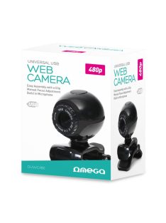 Platinet Omega Webcam C15 Webkamera Black