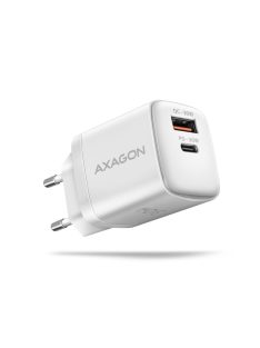 AXAGON ACU-PQ30W PD & QC Wall Charger 30W White