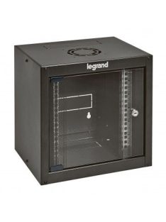 Legrand 10" 6U Falra szerelhető Rackszekrény Grey