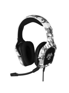 KONIX Mythics Ares Camo Gaming Headset Black/White