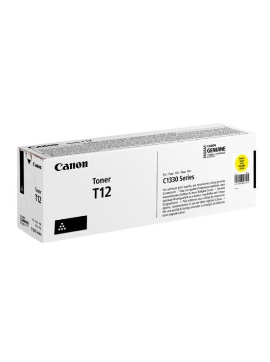 Canon T12 Yellow toner