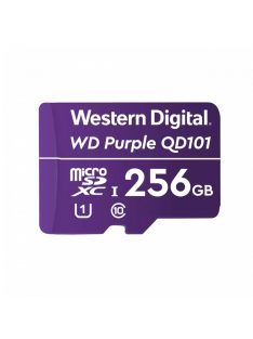   Western Digital 256GB microSDXC Class10 UHS-I (U1) Purple QD101 adapter nélkül 