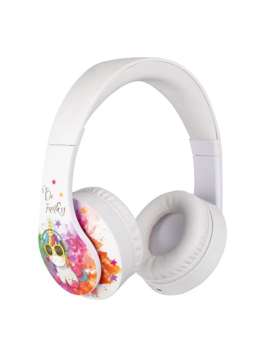 KONIX Unik Be Funky Gaming Headset White