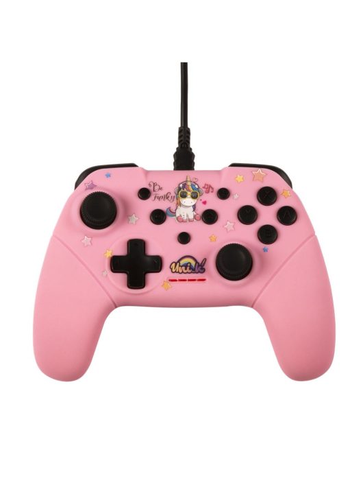 KONIX Unik Be Funky USB Gamepad Pink