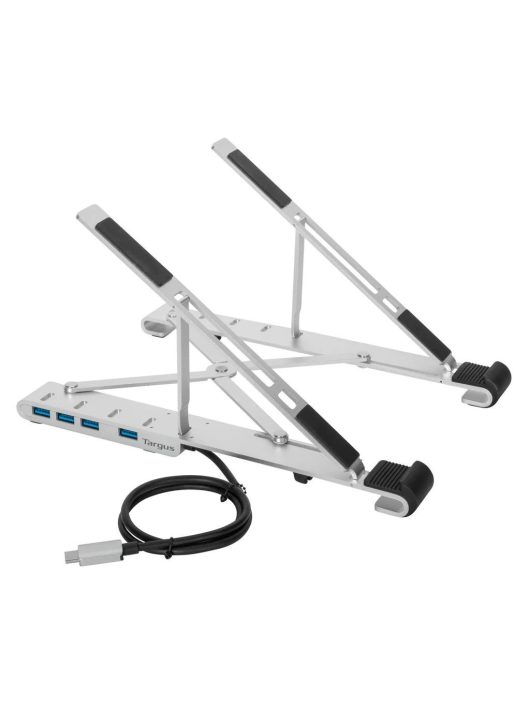 Targus Portable Stand with Integrated USB-A Hub Silver